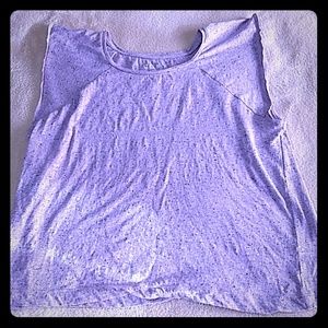 Loft Ruffle sleeve tee